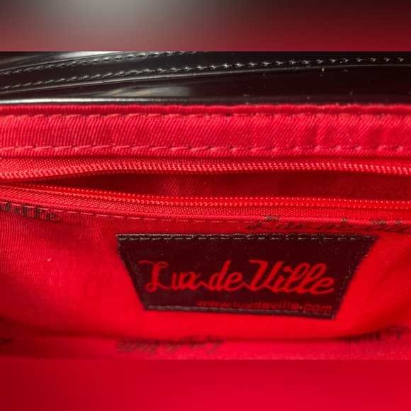 LUX DE VILLE MISS LUX CLUTCH BLK/LEOPARD - Picture 5 of 11